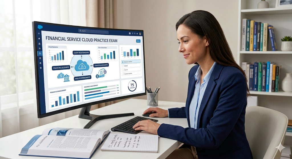 Financial Service Cloud Certification Practice Exam Banner