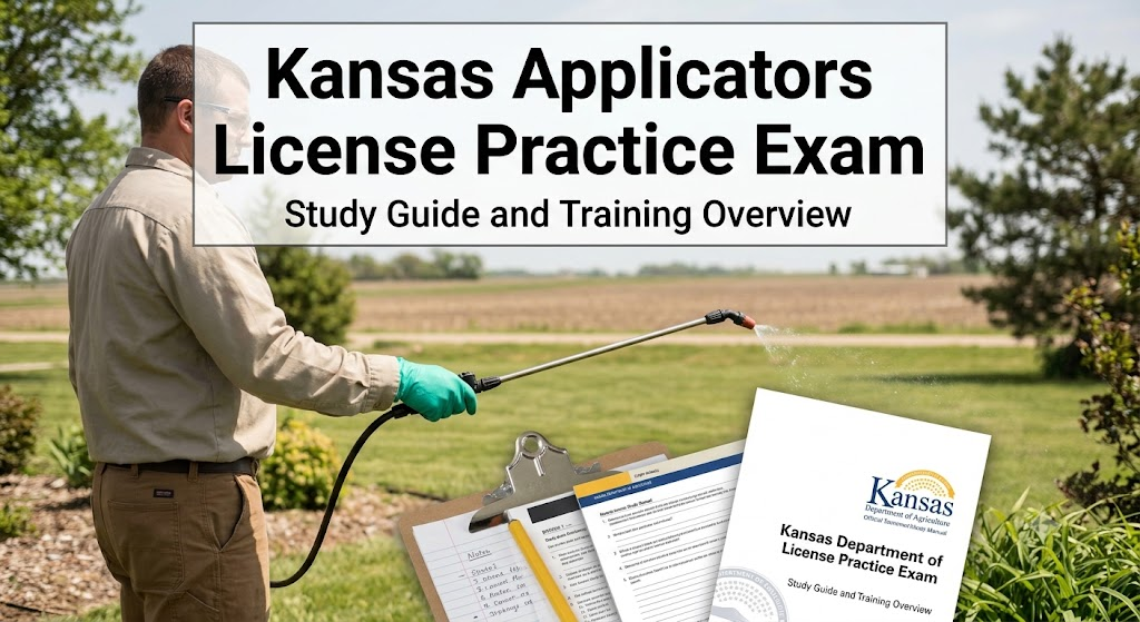 Kansas Applicators License Practice Exam Banner