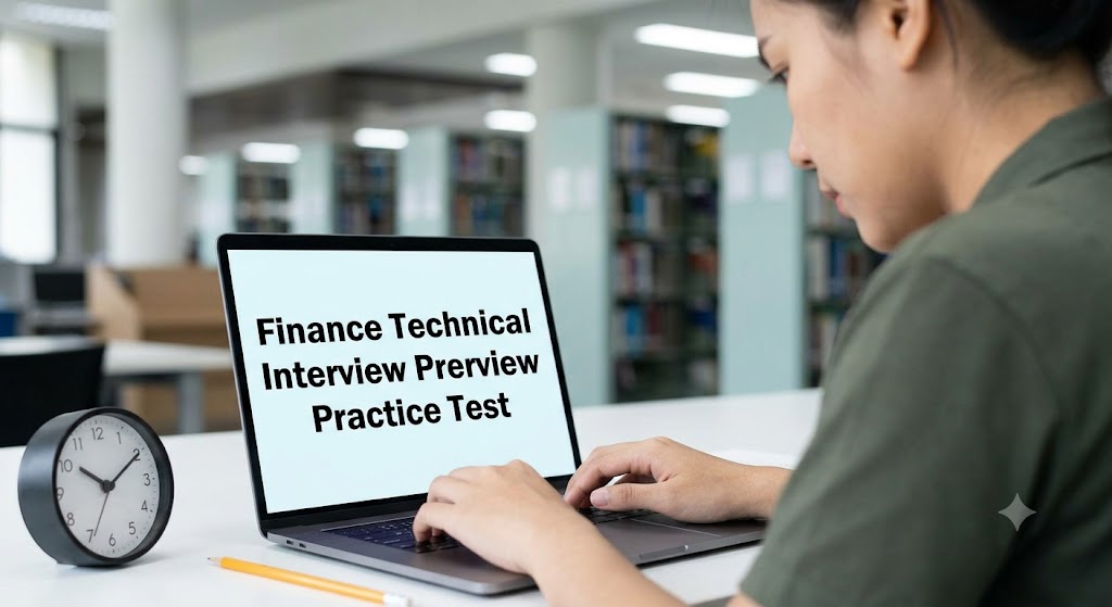 Finance Interview – Technical PracticeTest Banner