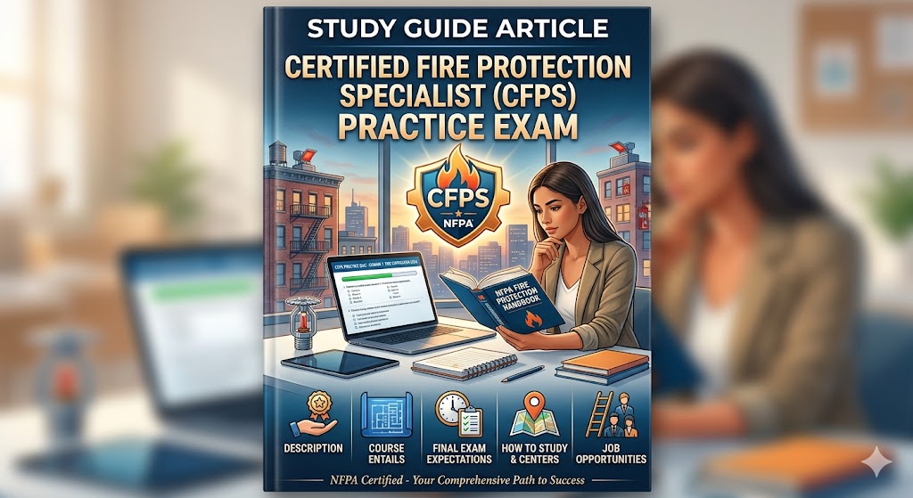 Certified Fire Protection Specialist (CFPS) Practice Banner