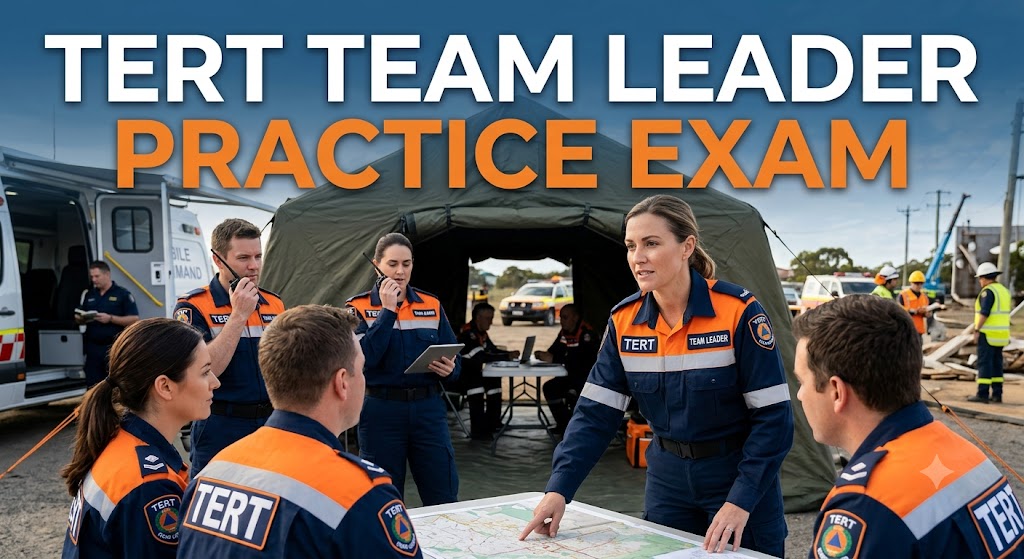 TERT Team Leader Practice Exam Banner