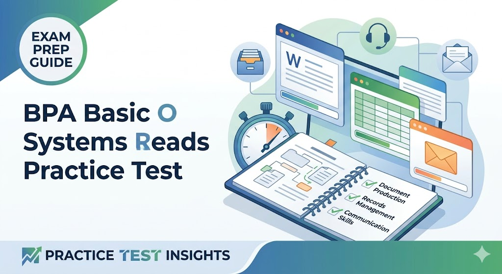 BPA Basic Office Systems of Procedures Practice Test Banner