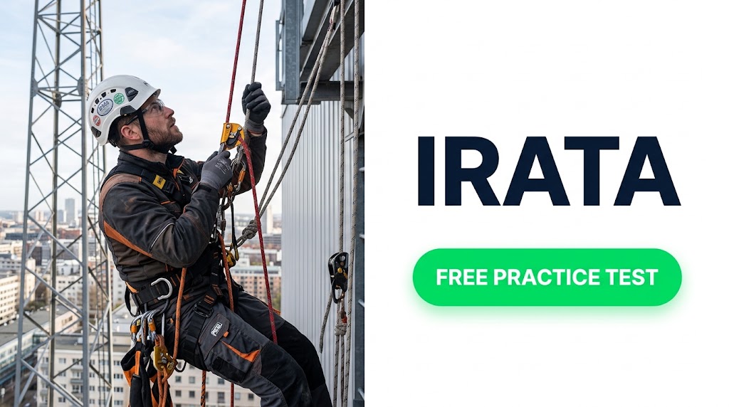 Irata Practice Test & Exam Prep Banner