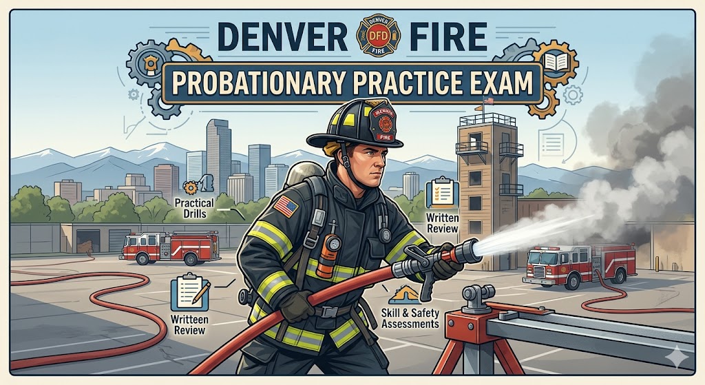 Denver Fire Probationary Practice Test Banner