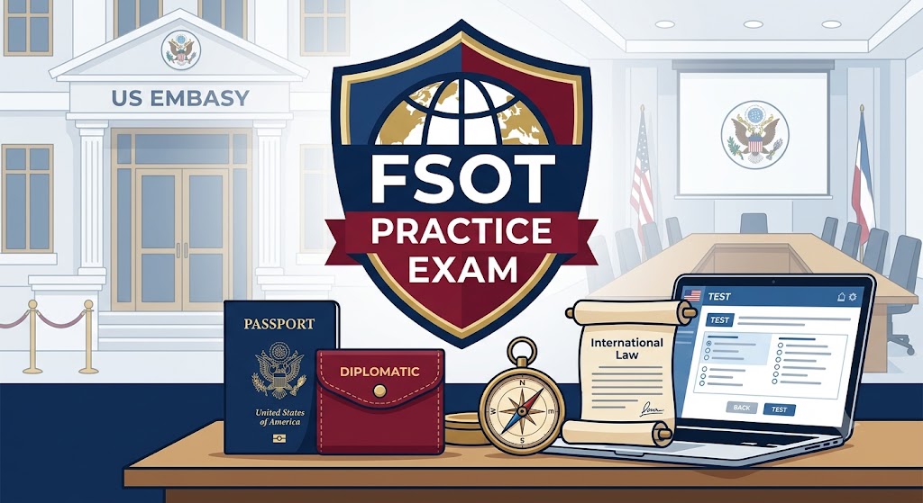 Foreign Service Officer Test (FSOT) Practice Exam Banner