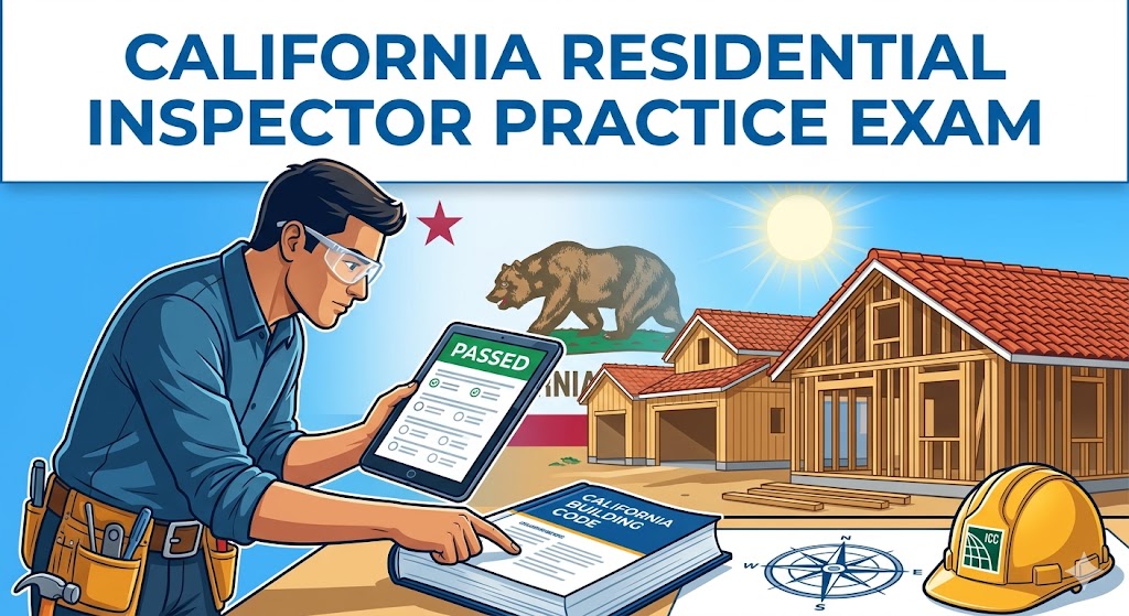 California Residential Inspector Practice Exam Banner