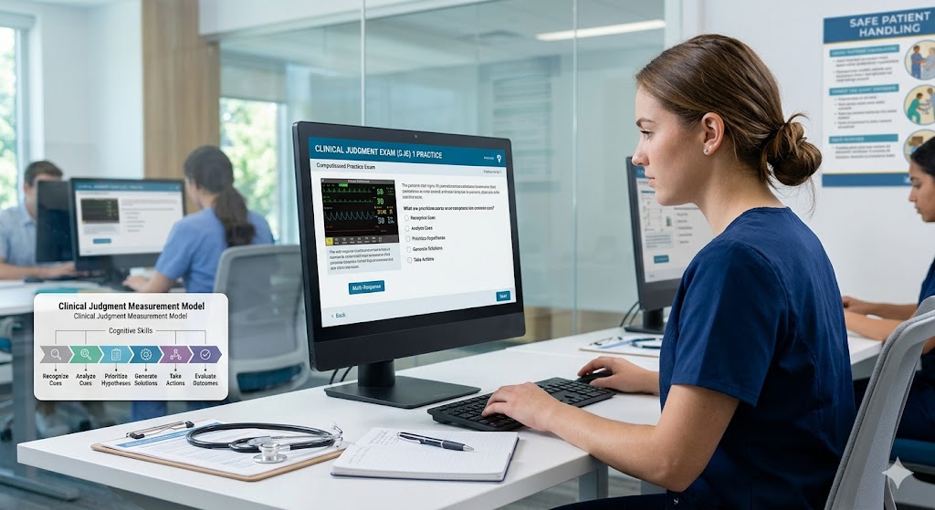 Clinical Judgment Exam (CJE) 1 Practice Banner
