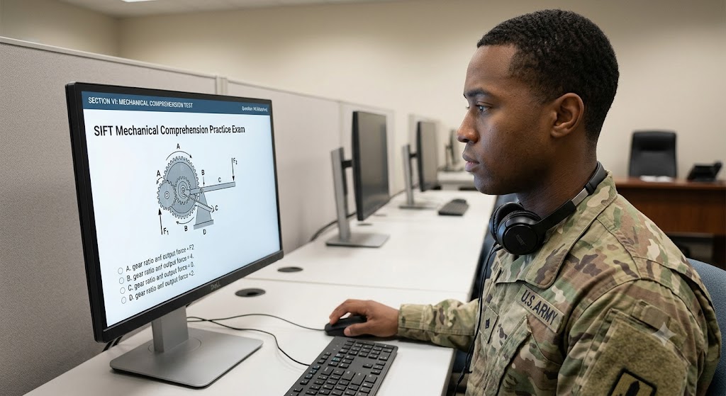 SIFT Mechanical Comprehension Practice Test Banner