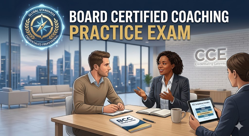 Board Certified Coaching Practice Exam Banner