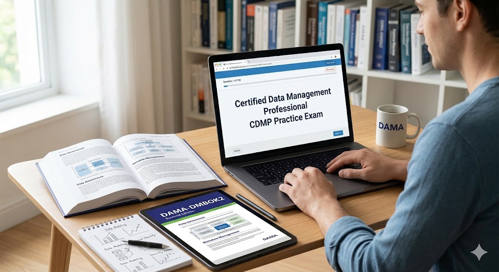 Certified Data Management Professional (CDMP) Practice Exam Banner