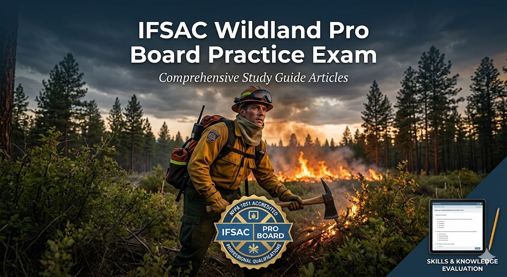 IFSAC Wildland Pro Board Practice Exam Banner