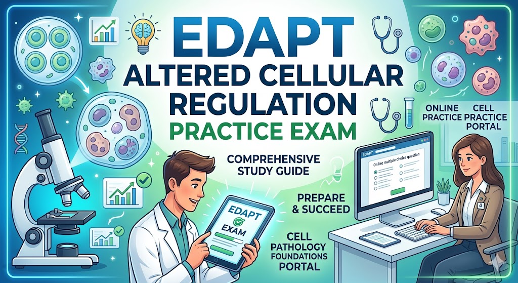 EDAPT Altered Cellular Regulation Practice Test Banner