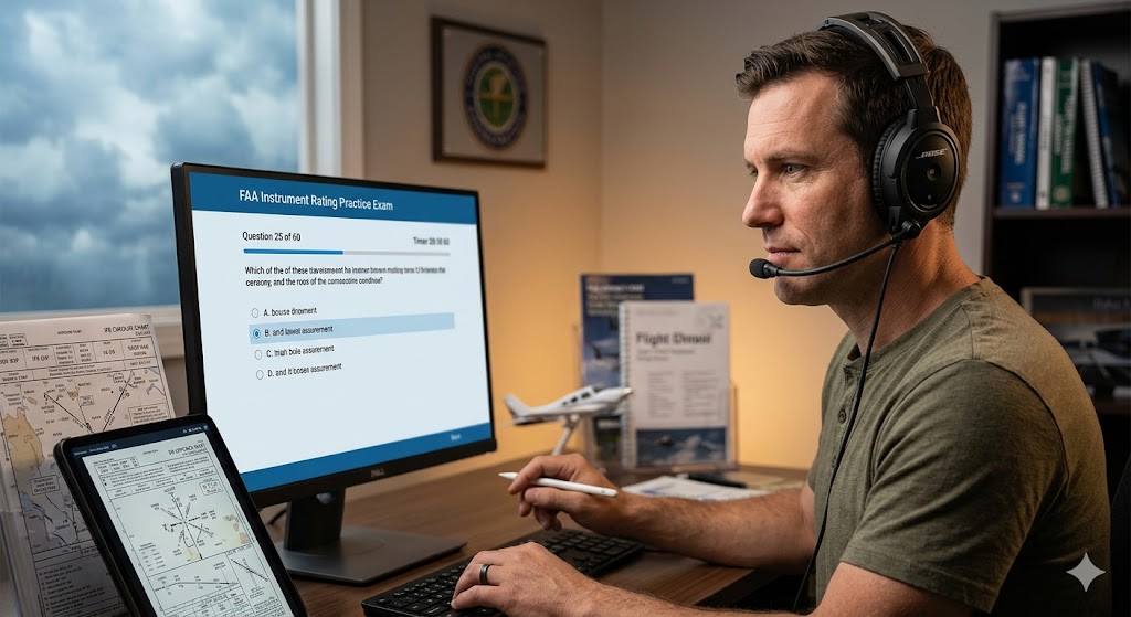 FAA Instrument Rating Written Practice Test Banner