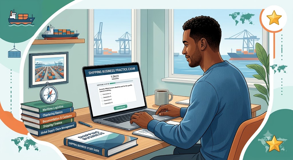 Comprehensive Study Guide: Shipping Business Practice Test Banner