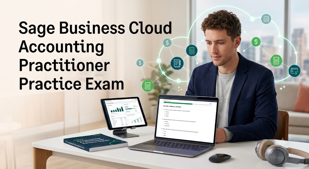 Sage Business Cloud Accounting Practitioner Practice Test Banner