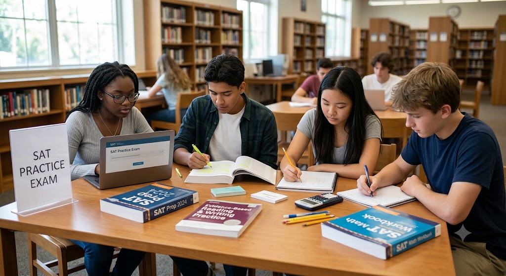 SAT Practice Test & Exam Prep Banner
