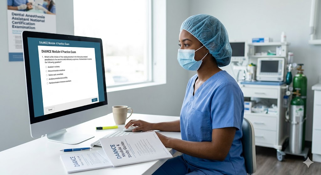 Dental Anesthesia Assistant National Certification Examination (DAANCE) Module 4 Practice Test Banner