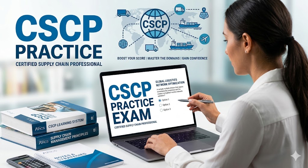 Certified Supply Chain Professional (CSCP) Practice Exam Banner