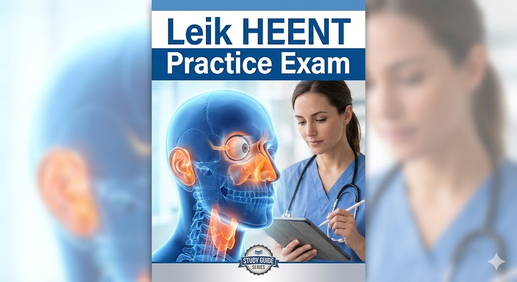 Leik Head, Eyes, Ears, Nose, and Throat (HEENT) Practice Test Banner