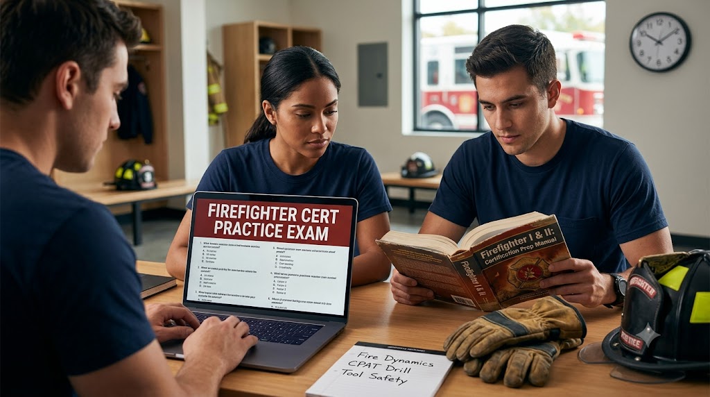 Firefighter Certification Practice Test & Exam Prep Banner