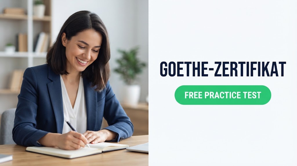 Goethe Practice Test & Exam Prep Banner
