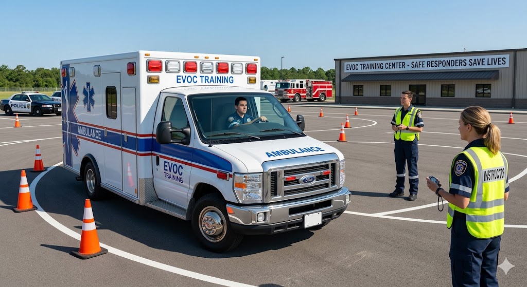 Emergency Vehicle Operations Course (EVOC) Practice Test Banner