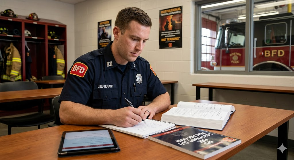 BFD Fire Lieutenant (LT) Practice Exam Banner