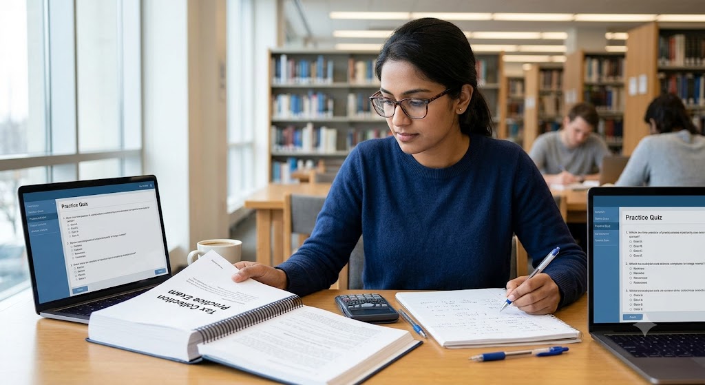 Tax Collection Practice Exam Banner
