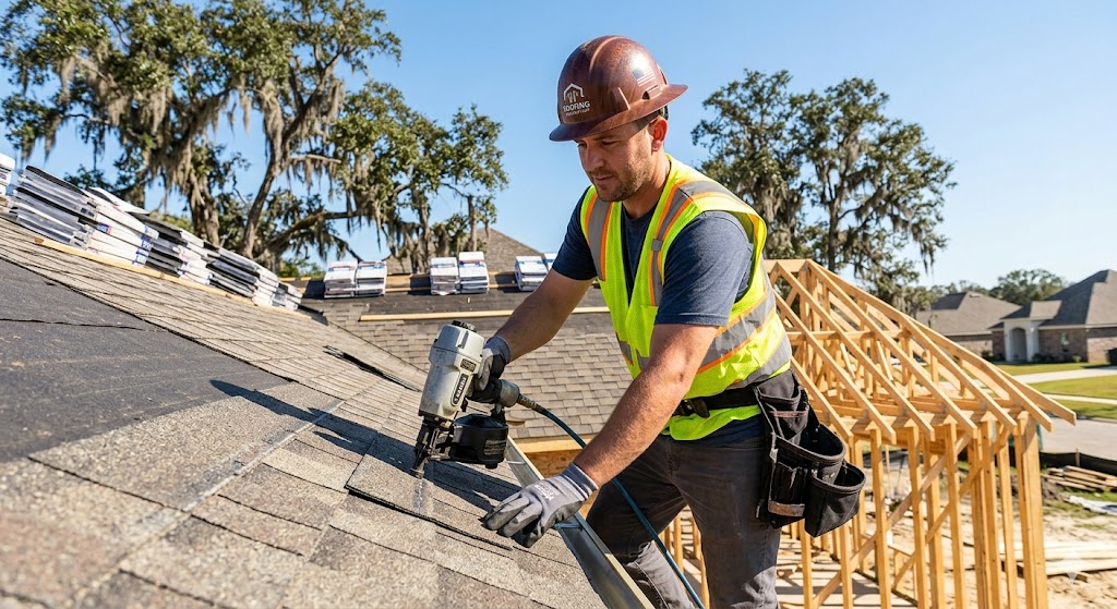 LA Roofing Contractor's License Practice Exam Banner