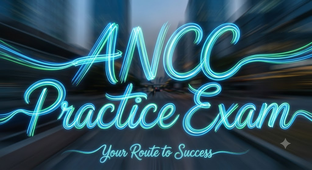 American Nurses Credentialing Center (ANCC) Practice Exam Banner