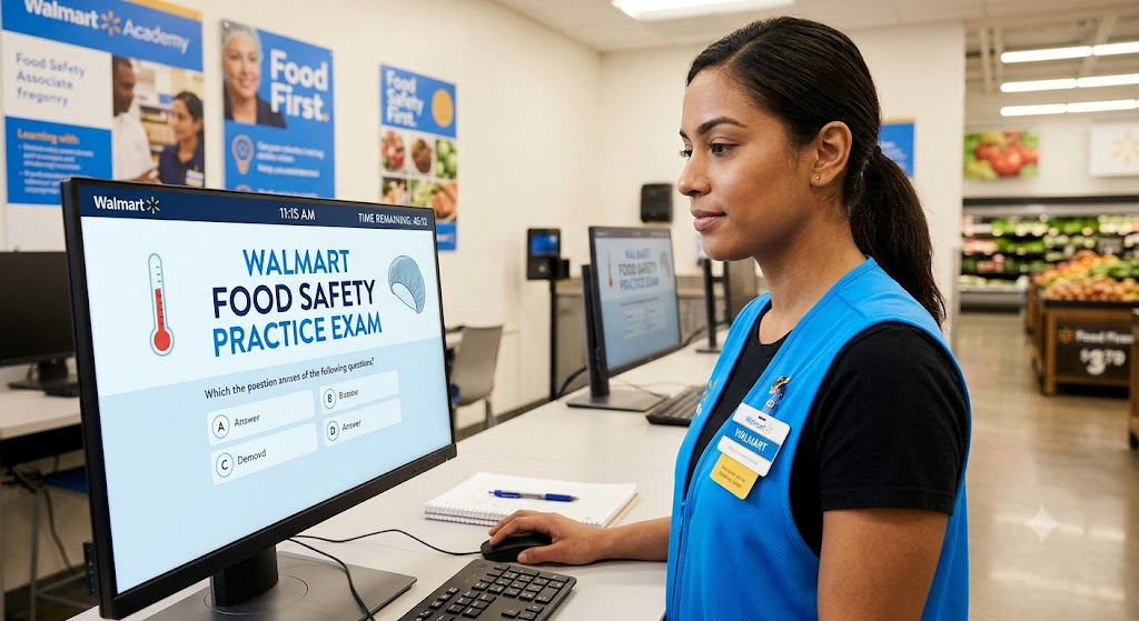 Walmart Food Safety Practice Test Banner