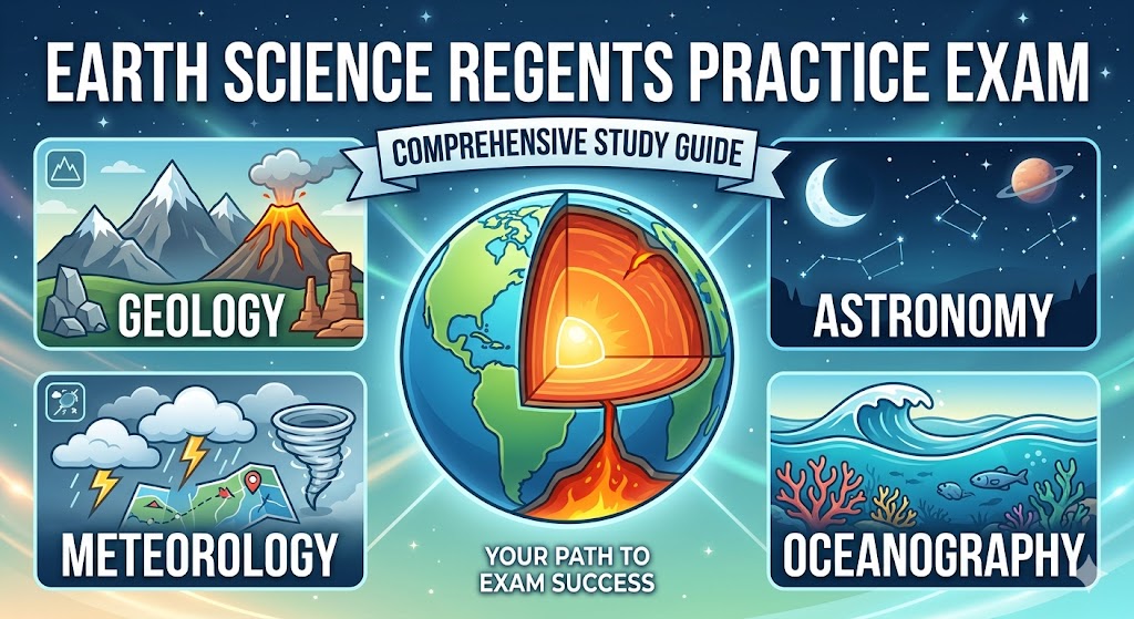 Earth Science Regents Practice Exam Banner