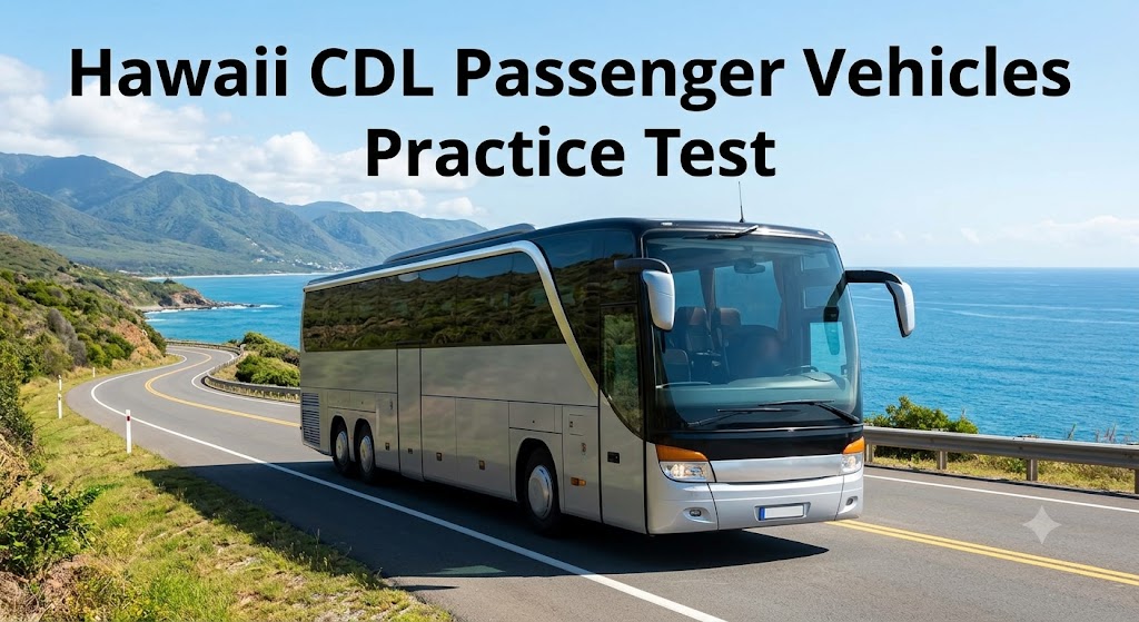 Hawaii CDL Passenger Vehicles Practice Test Banner