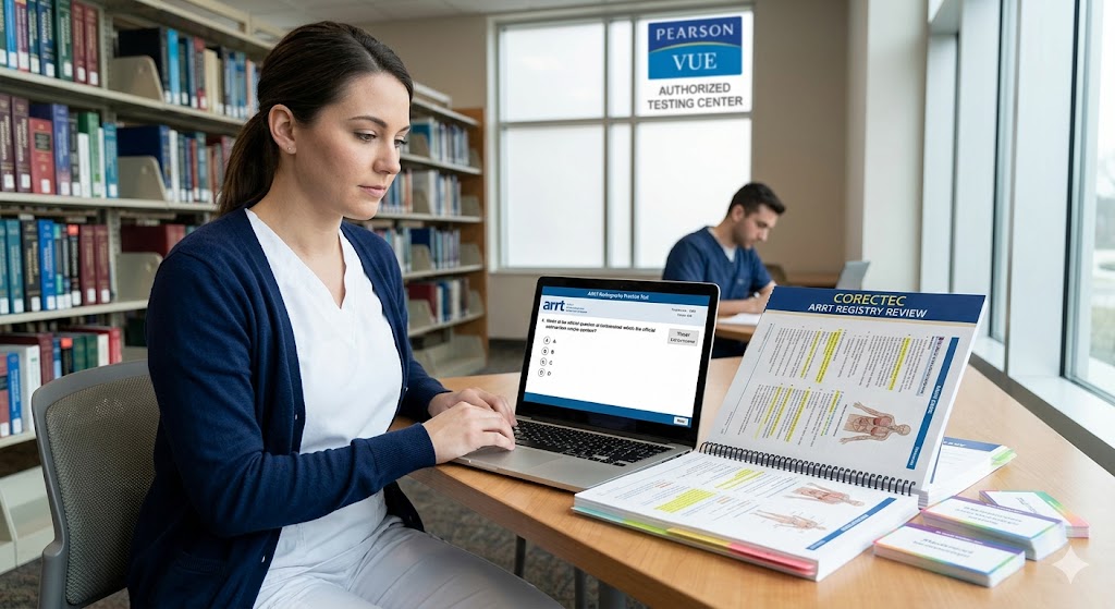 Corectec ARRT Practice Exam Banner