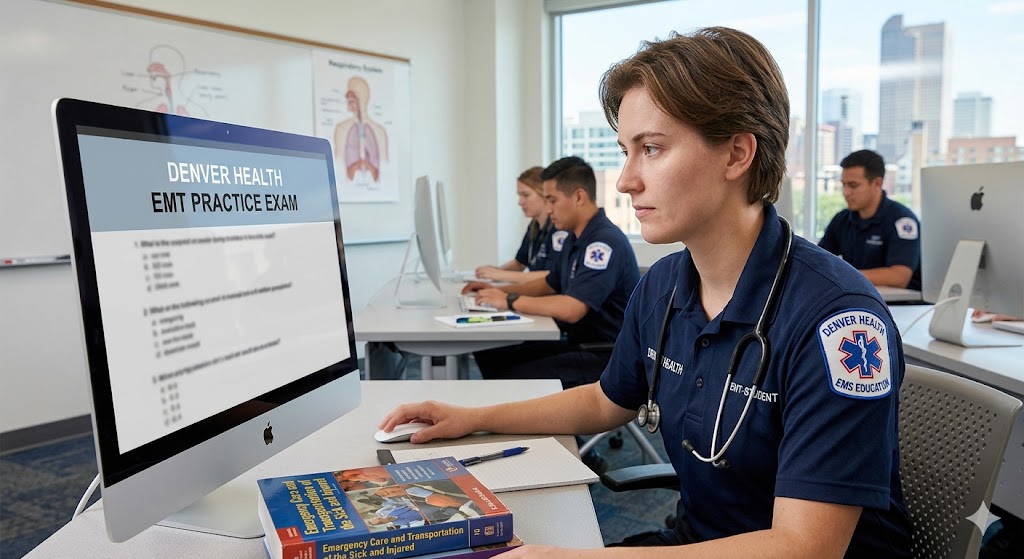 Denver Health EMT Practice Exam Banner