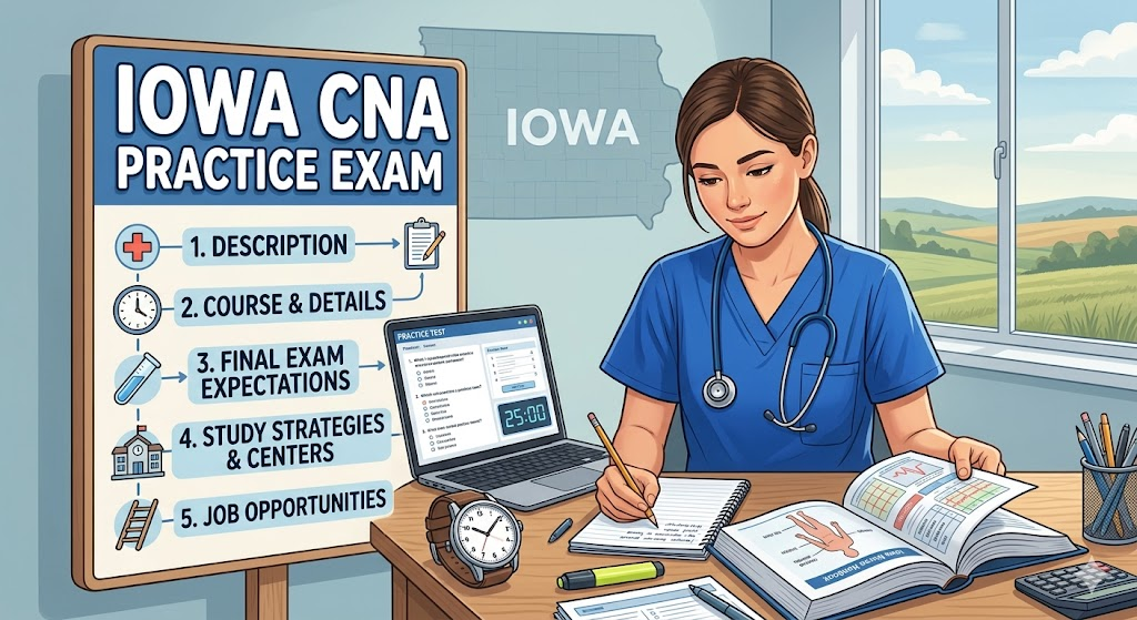 Iowa Certified Nursing Assistant (CNA) Practice Exam Banner