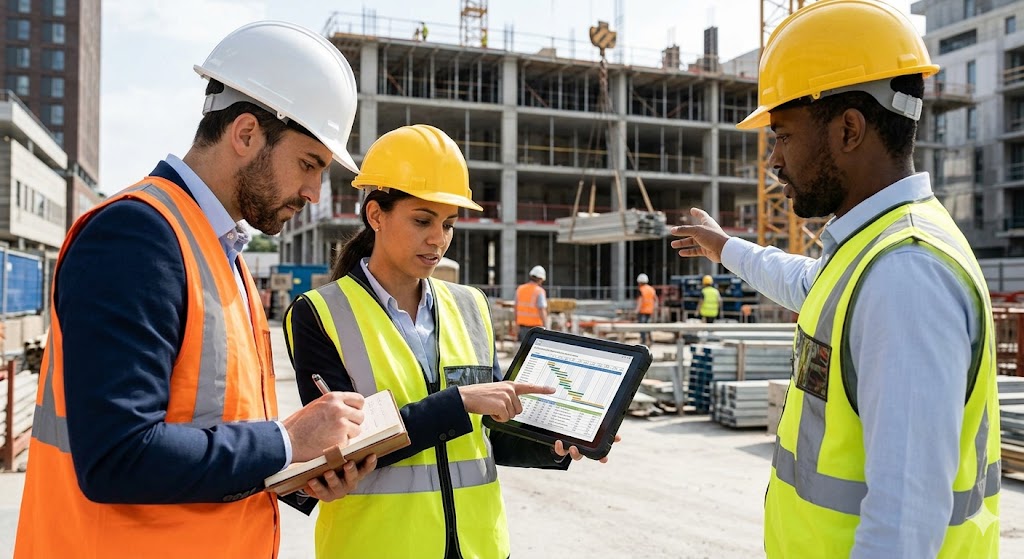 Construction Management Practice Exam Banner