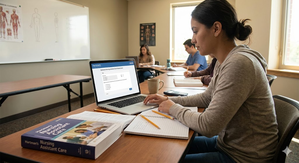 Hartman's Nursing Assistant Care Practice Exam Banner