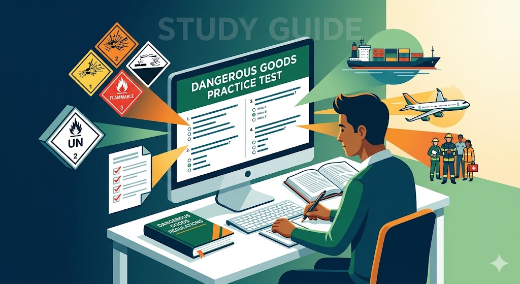 Dangerous Goods Practice Test Banner