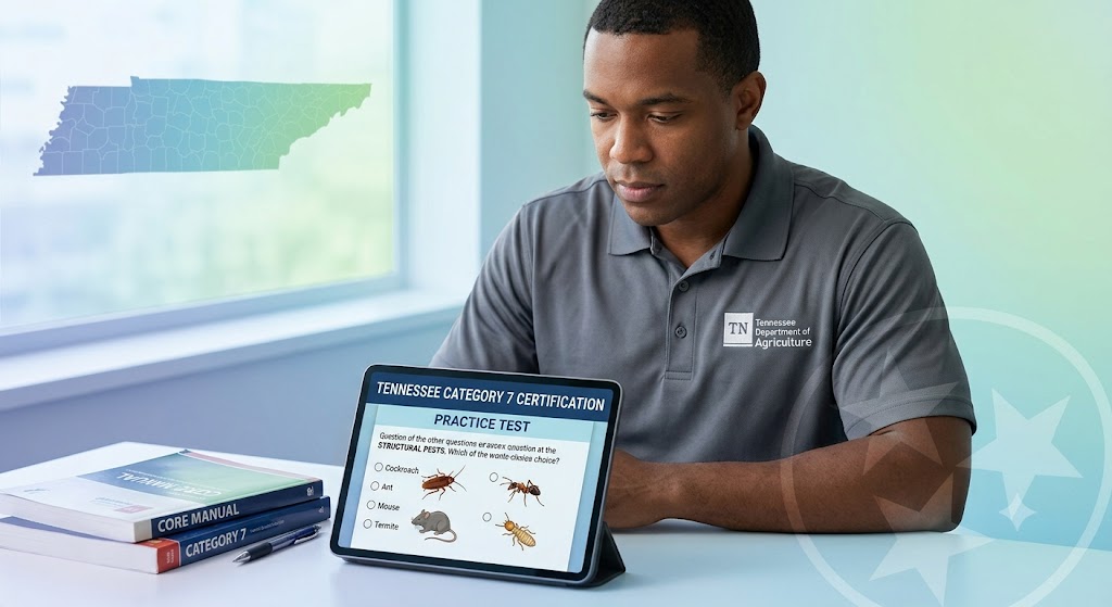 Tennessee Category 7 Certification Practice Test Banner