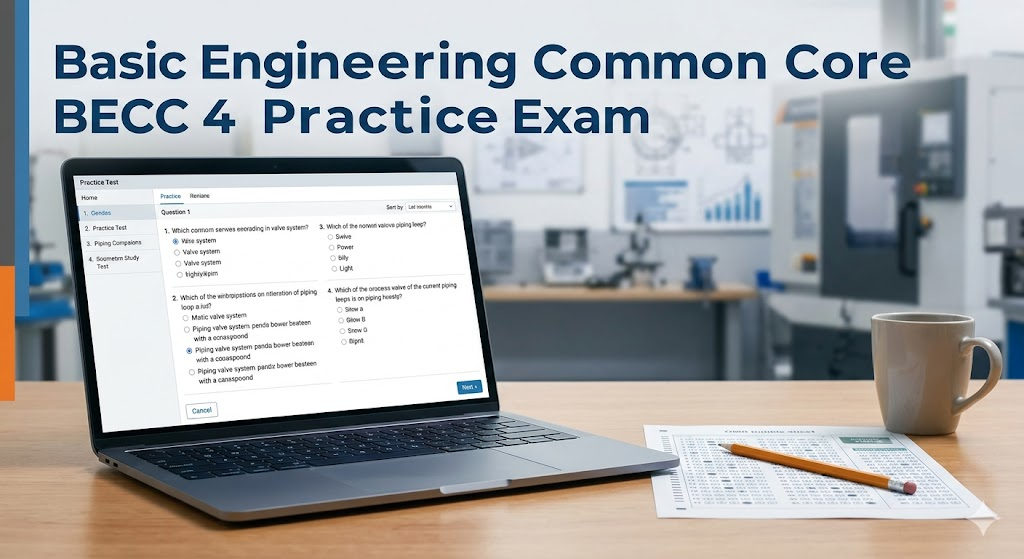 Basic Engineering Common Core (BECC) 1 Practice Test Banner