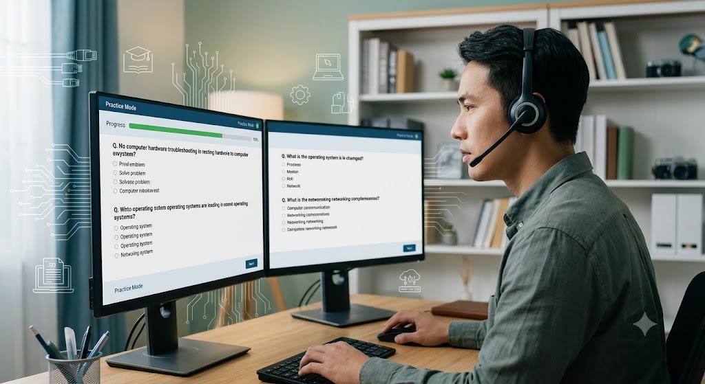 Technical Support Fundamental Practice Test Banner