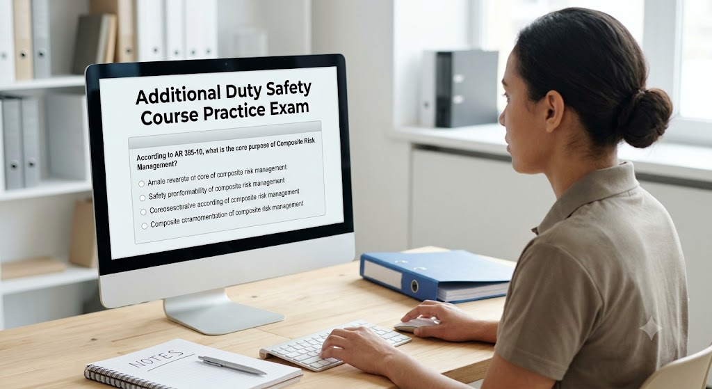 Additional Duty Safety Course Practice Exam Banner