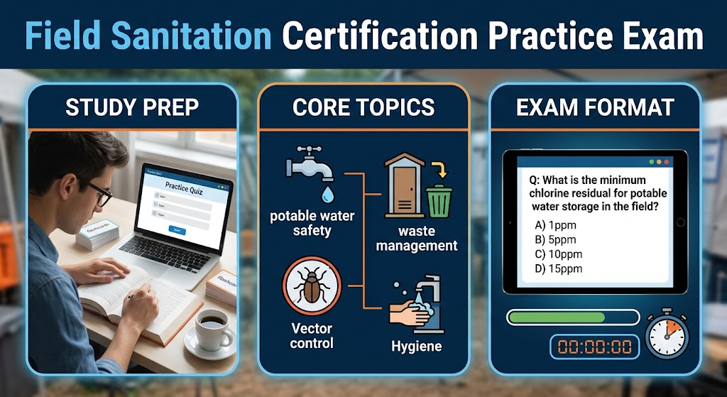 Field Sanitation Certification Practice Test Banner