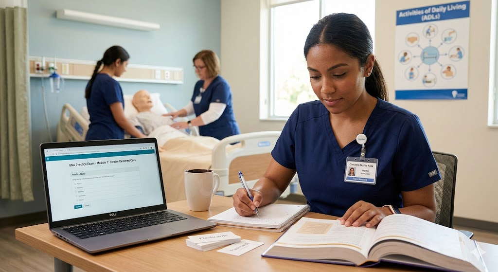 Geriatric Nurse Aide (GNA) Practice Exam Banner