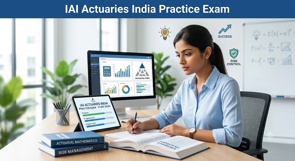 Iai Actuaries India Practice Test & Exam Prep Banner
