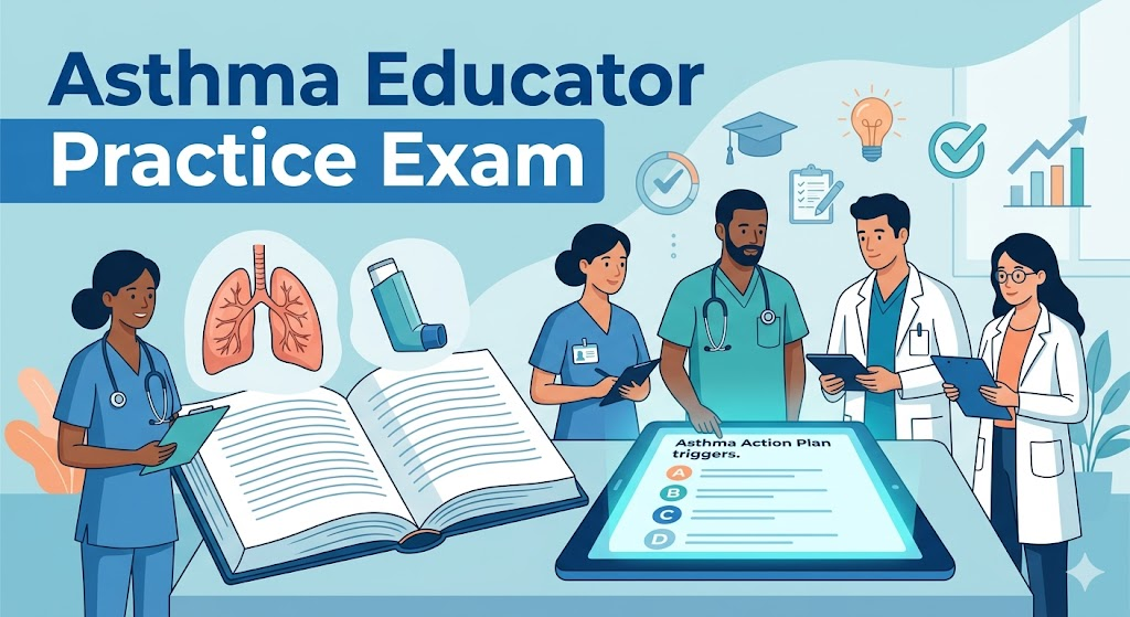 Asthma Educator Certification Practice Test Banner