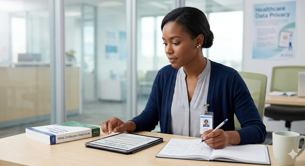 Health Insurance Portability and Accountability Act (HIPPA) Practice Exam Banner