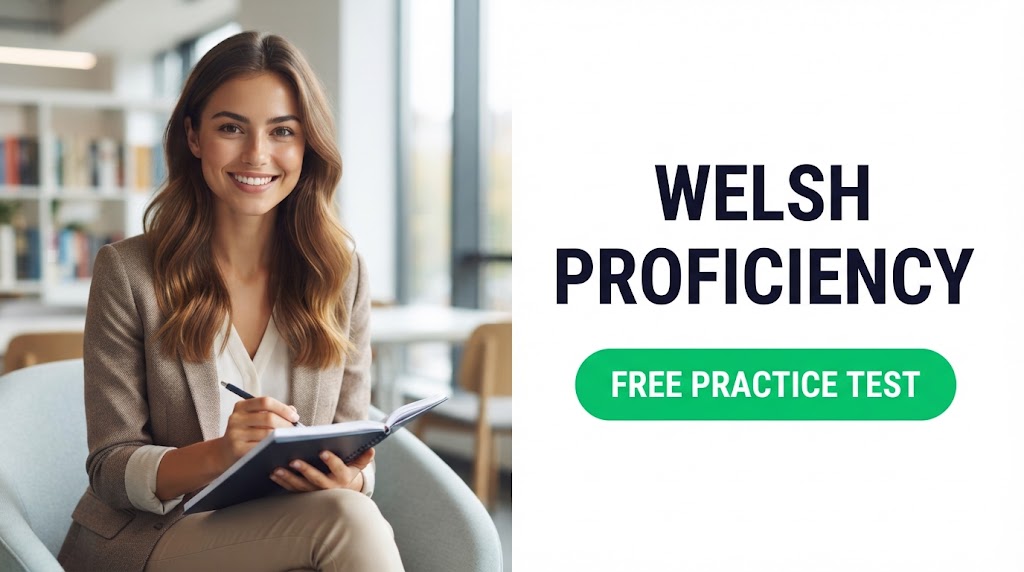 Welsh Proficiency Practice Test & Exam Prep Banner
