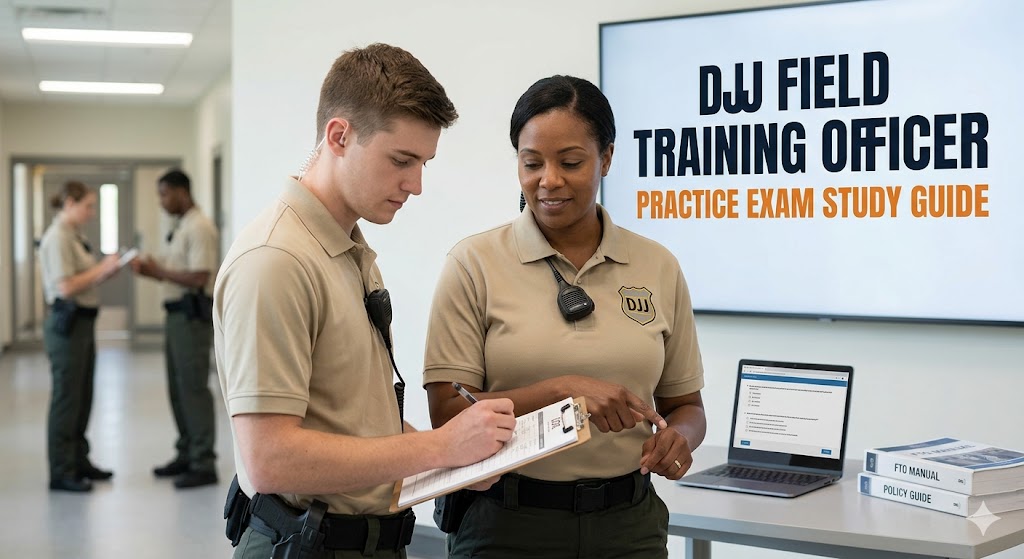 DJJ Field Training Officer Practice Test Banner
